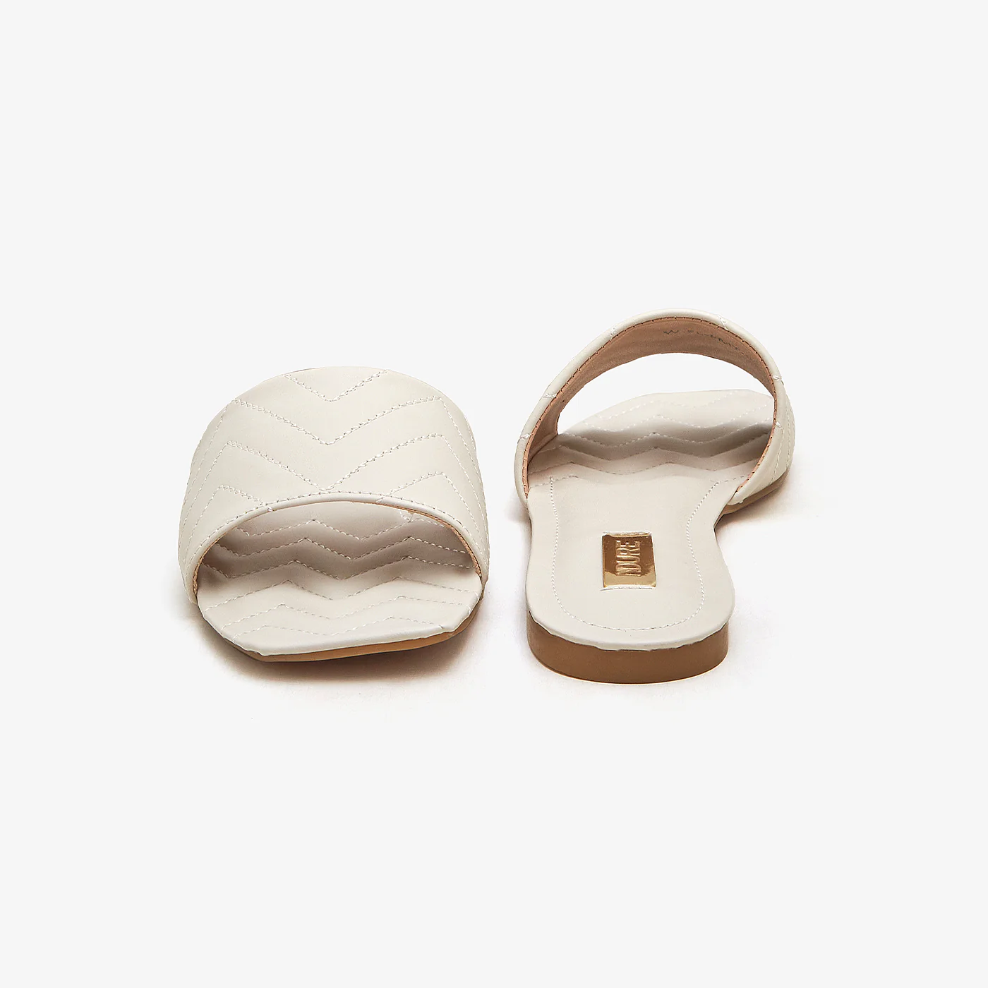 Women's Quilted Slides - Image 4
