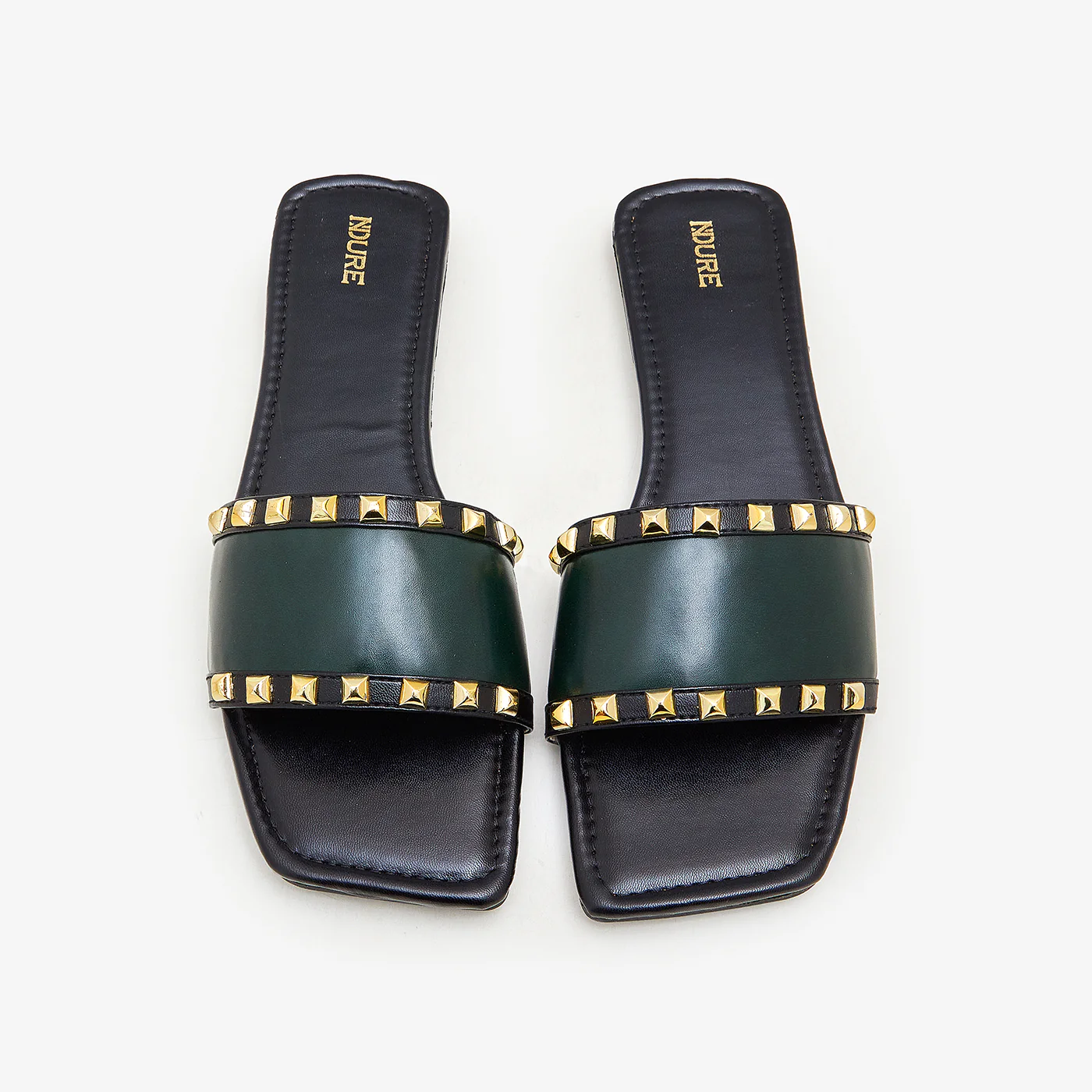 Women's Rivet Slides - Image 2