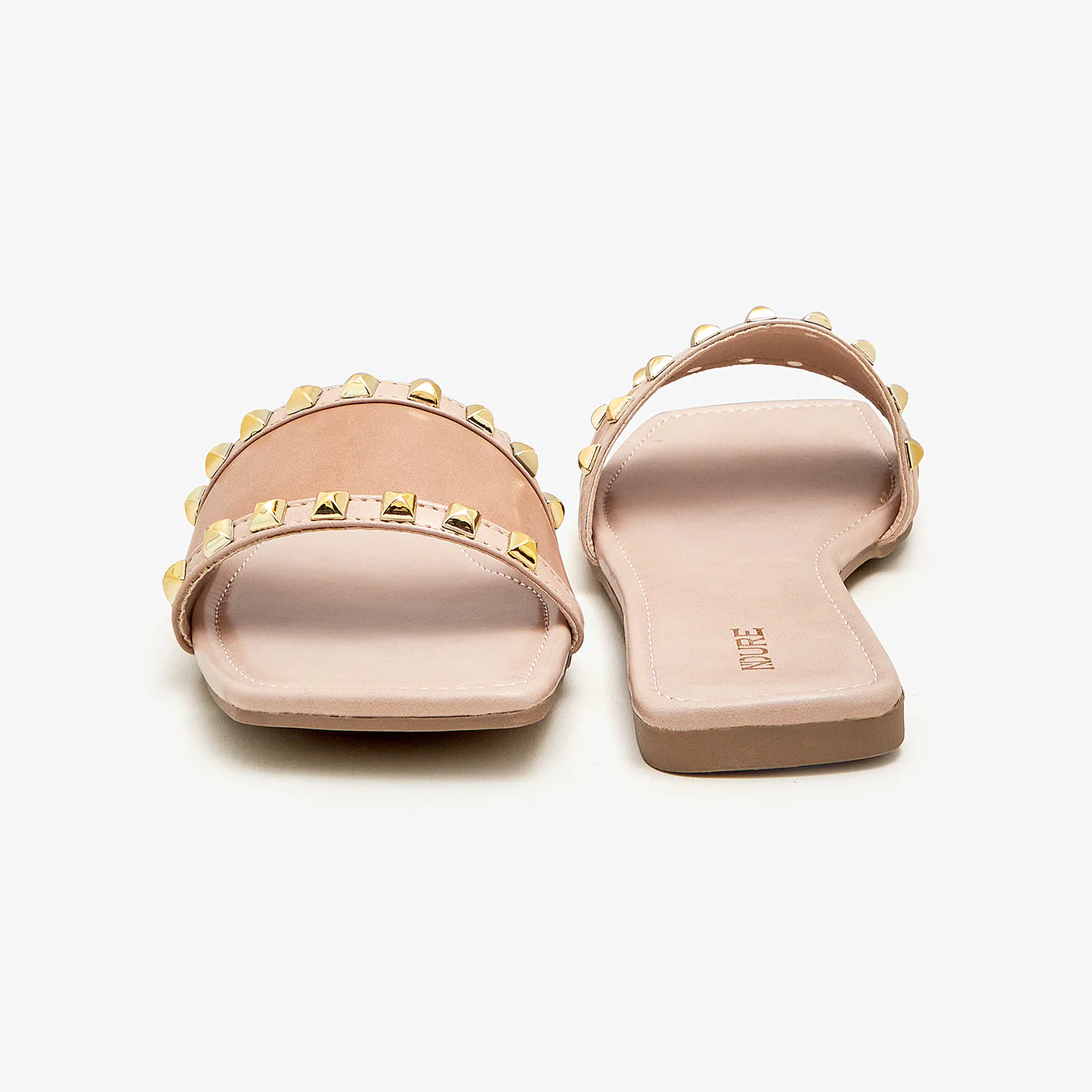 Women's Rivet Slides - Image 3
