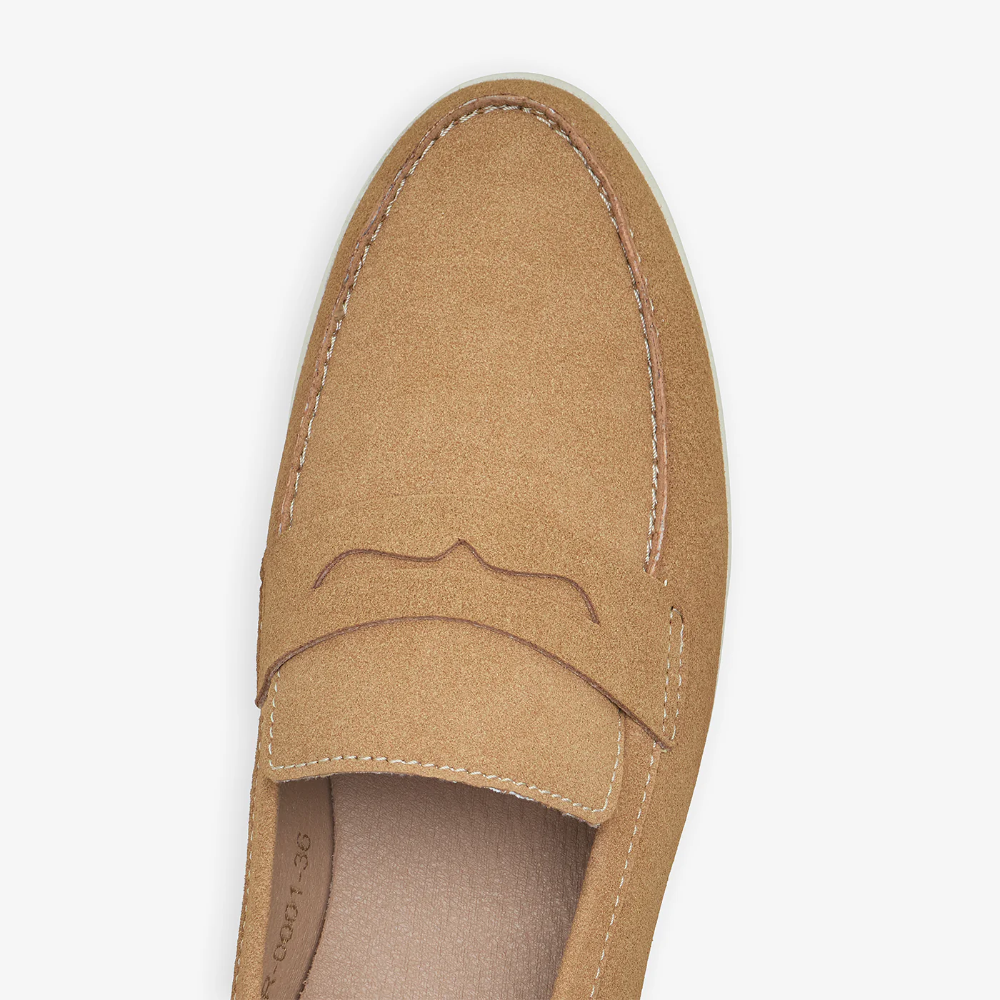 Women's Split Suede Loafers - Image 4