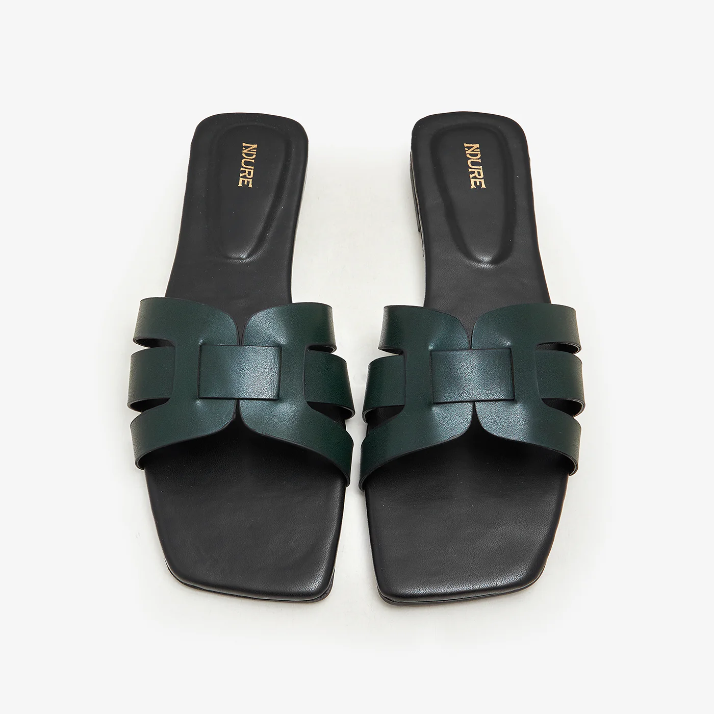 Women's Square-Toe Slides - Image 2