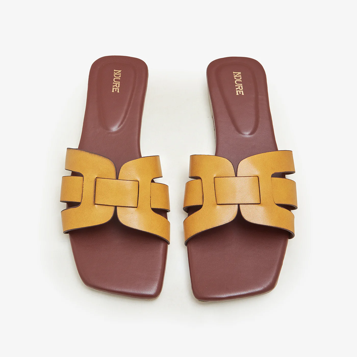 Women's Square-Toe Slides - Image 2