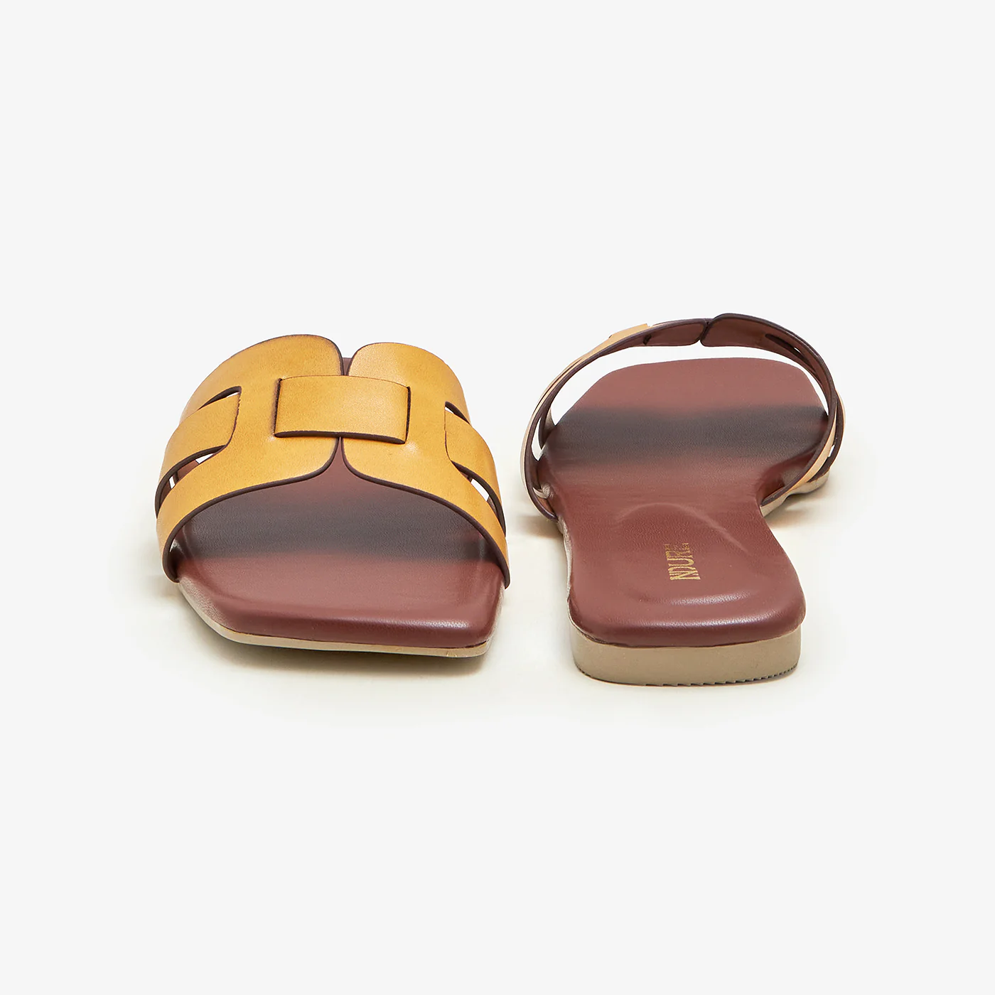 Women's Square-Toe Slides - Image 3