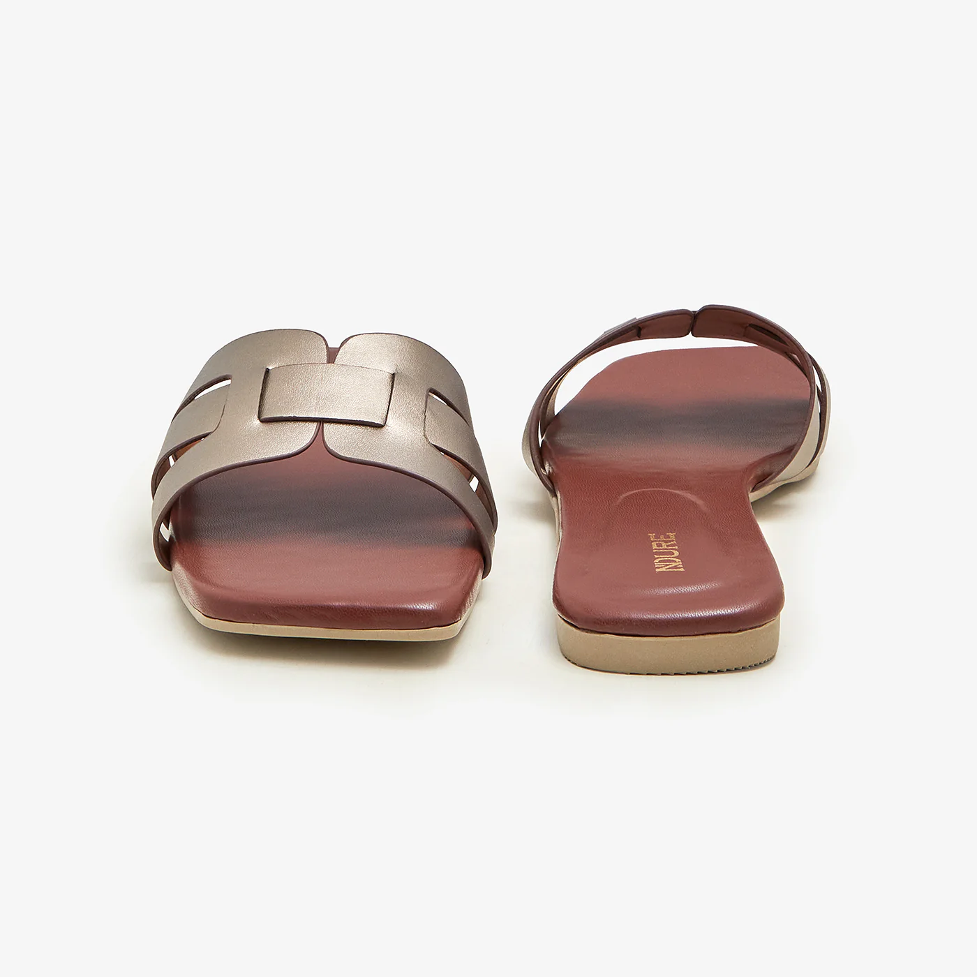 Women's Square-Toe Slides - Image 3
