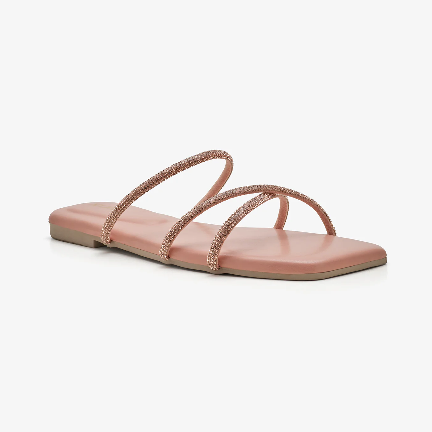 Women's Strappy Embellished Slides - Image 3