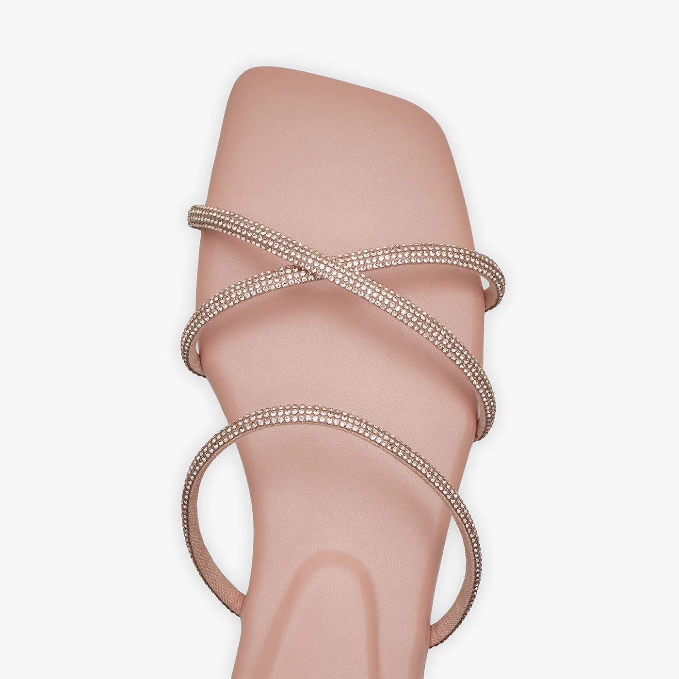 Women's Strappy Embellished Slides - Image 4