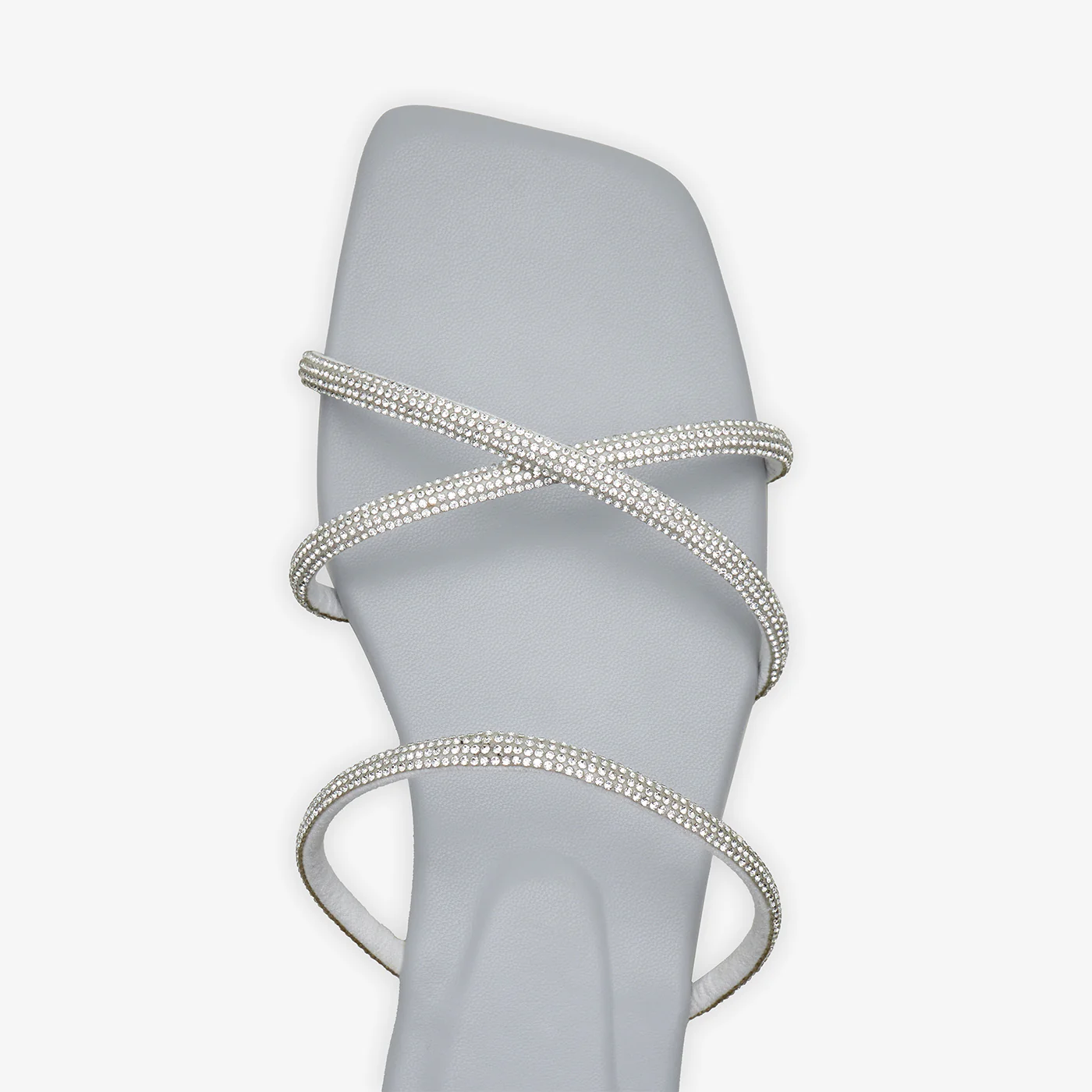 Women's Strappy Embellished Slides - Image 4