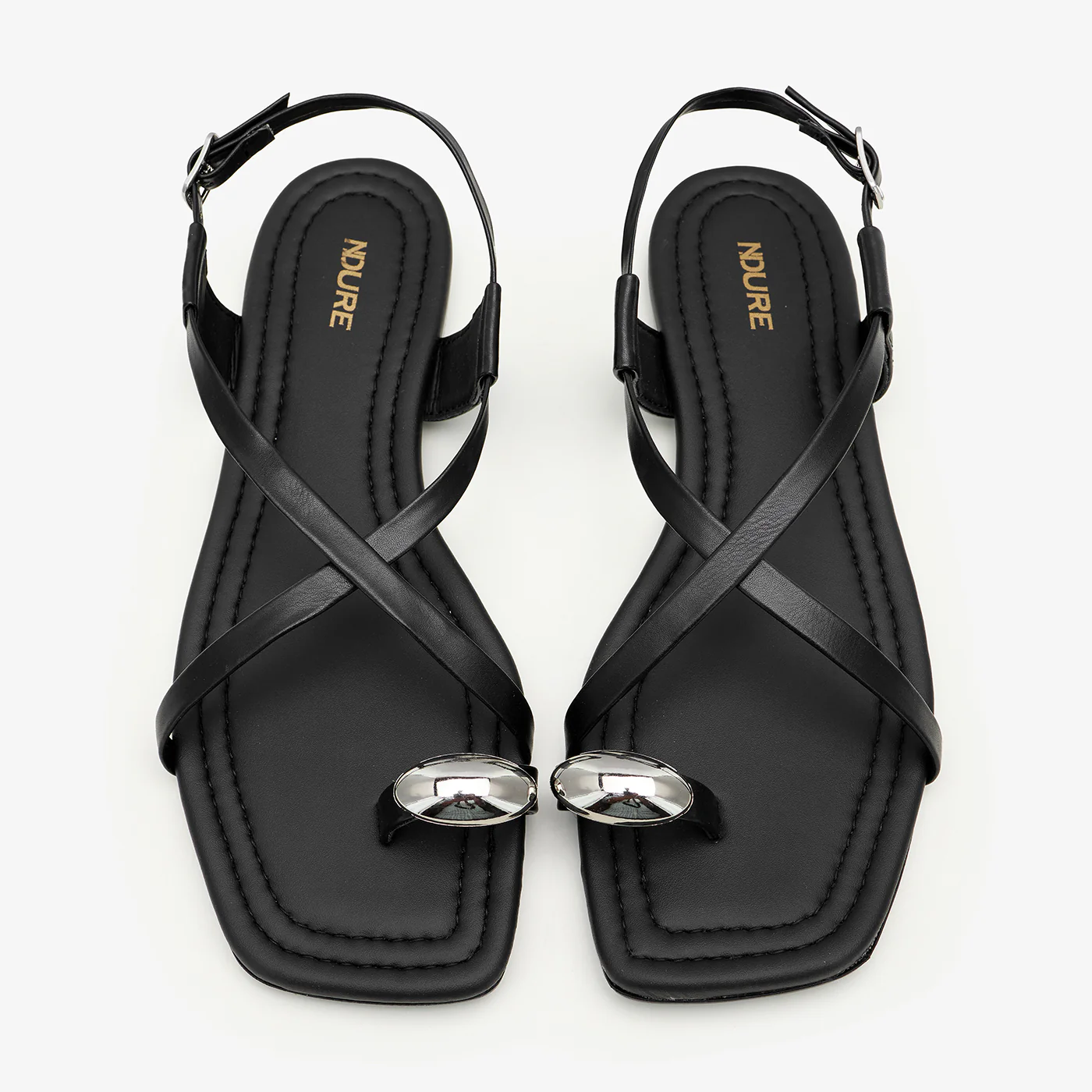 Women's Toe Flat Sandals - Image 2