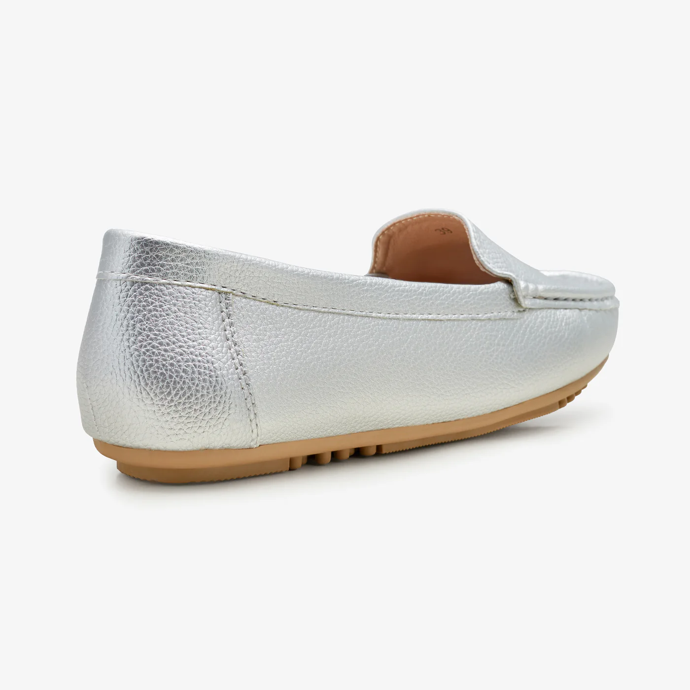 Women's Metallic Loafers - Image 4