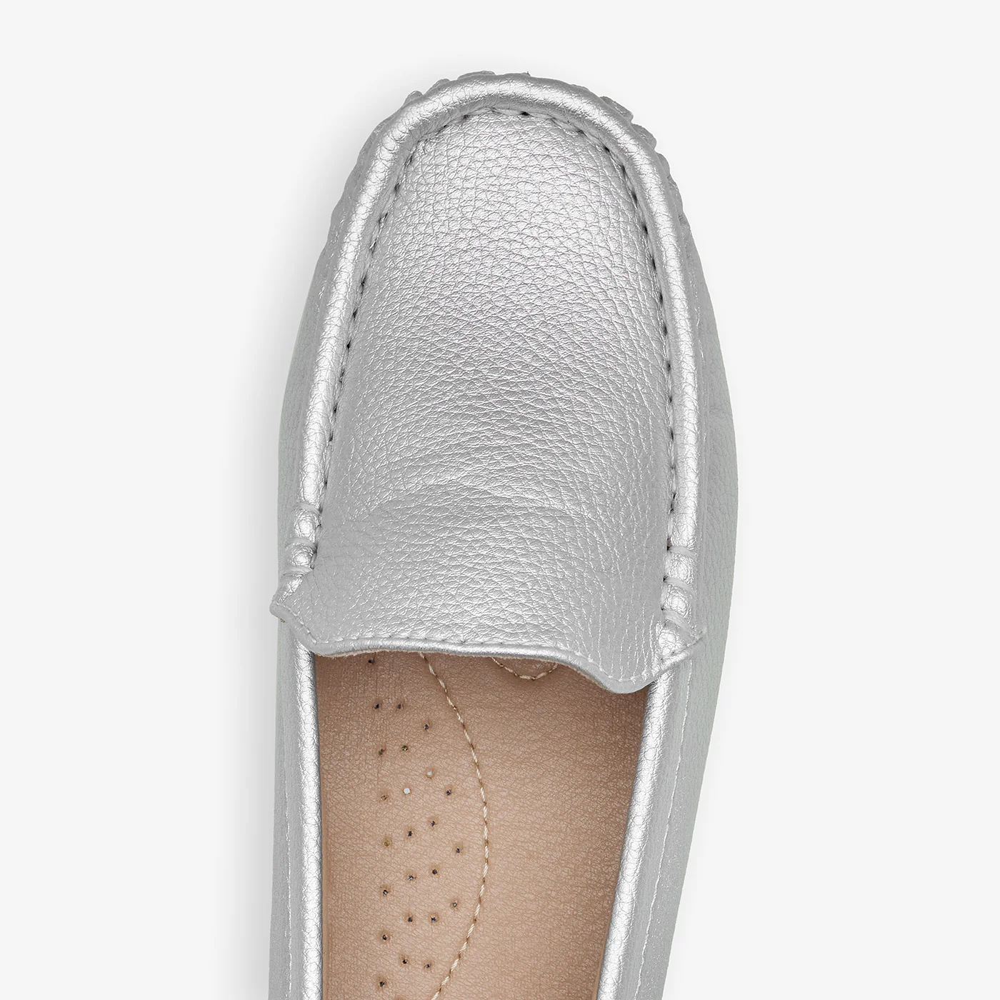 Women's Metallic Loafers - Image 5