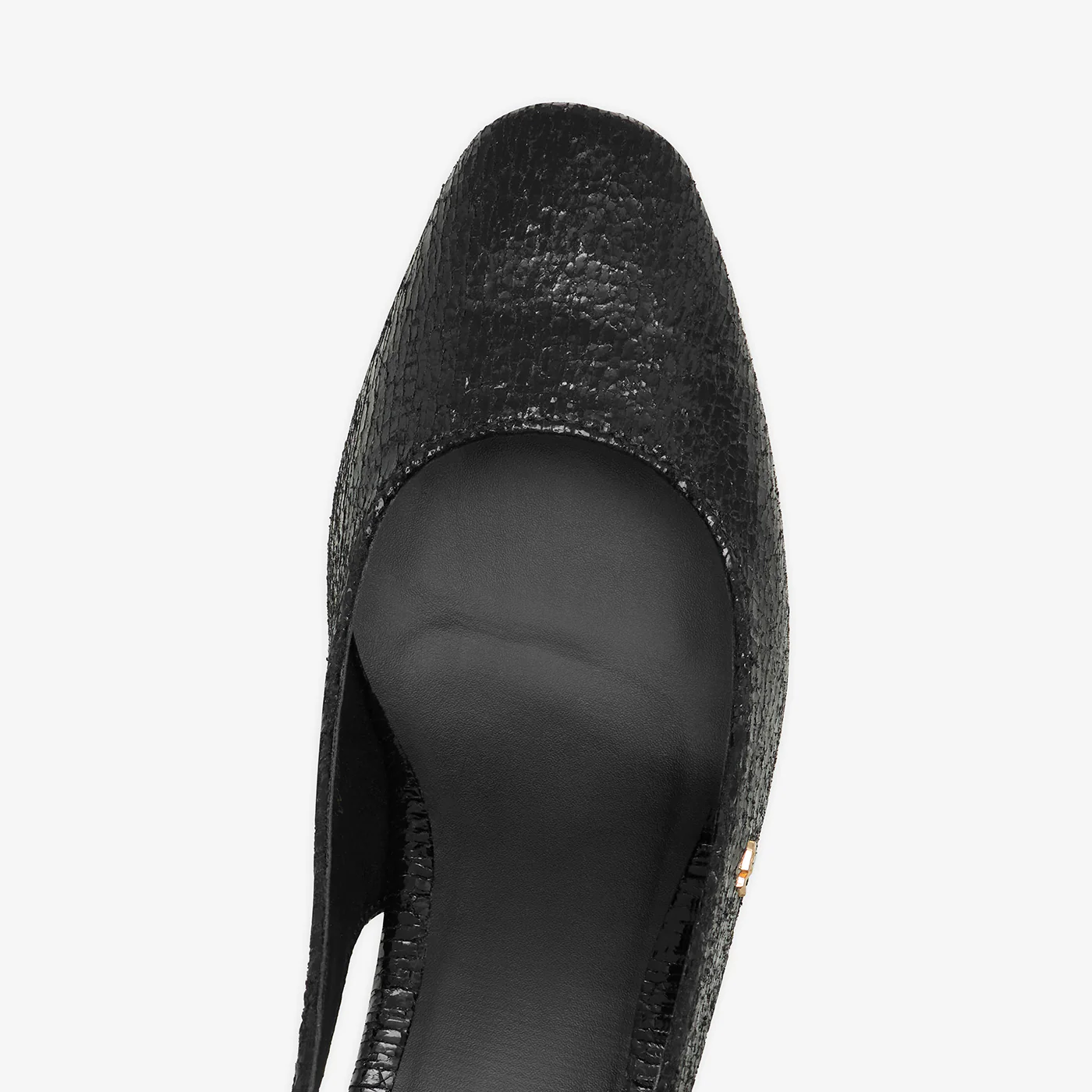 Women's Textured Slingback Heels - Image 4