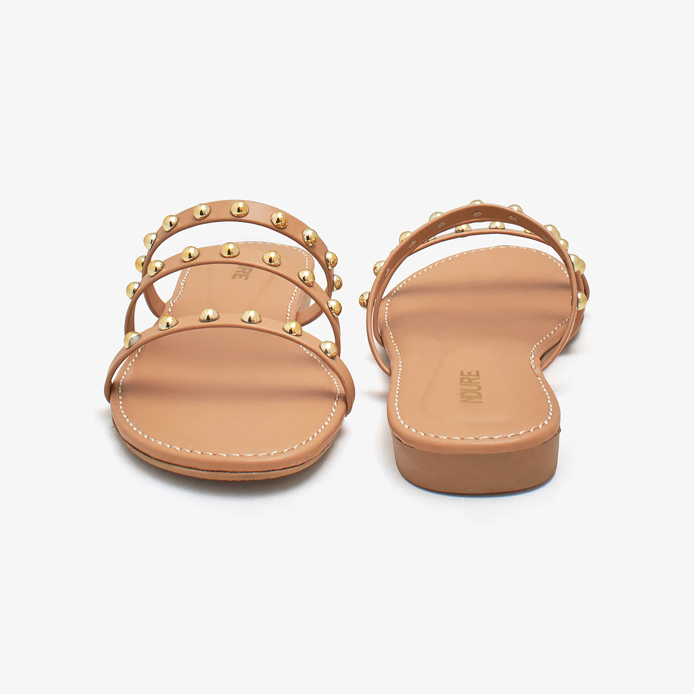 Women's Triple Strap Slides - Image 3