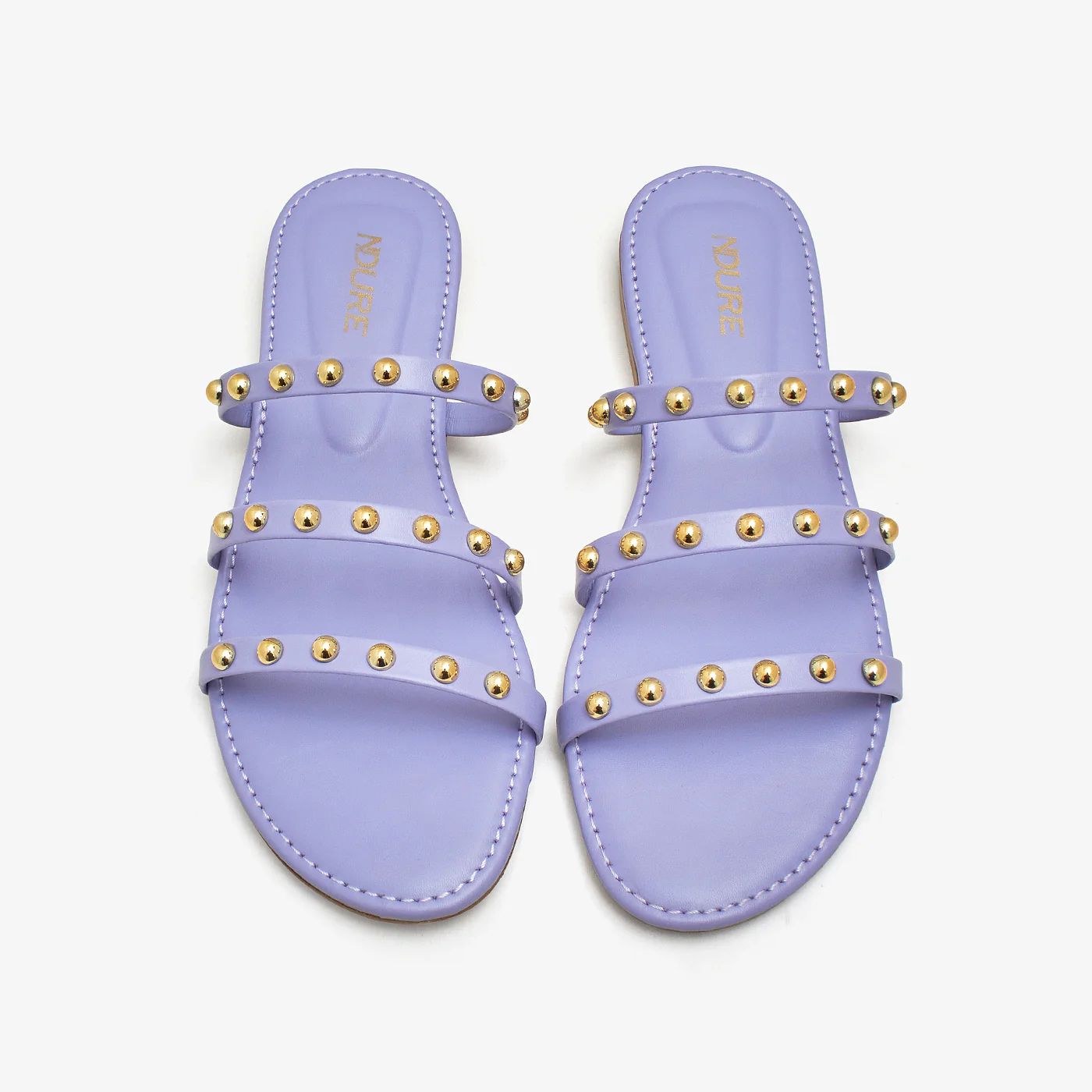 Women's Triple Strap Slides - Image 2