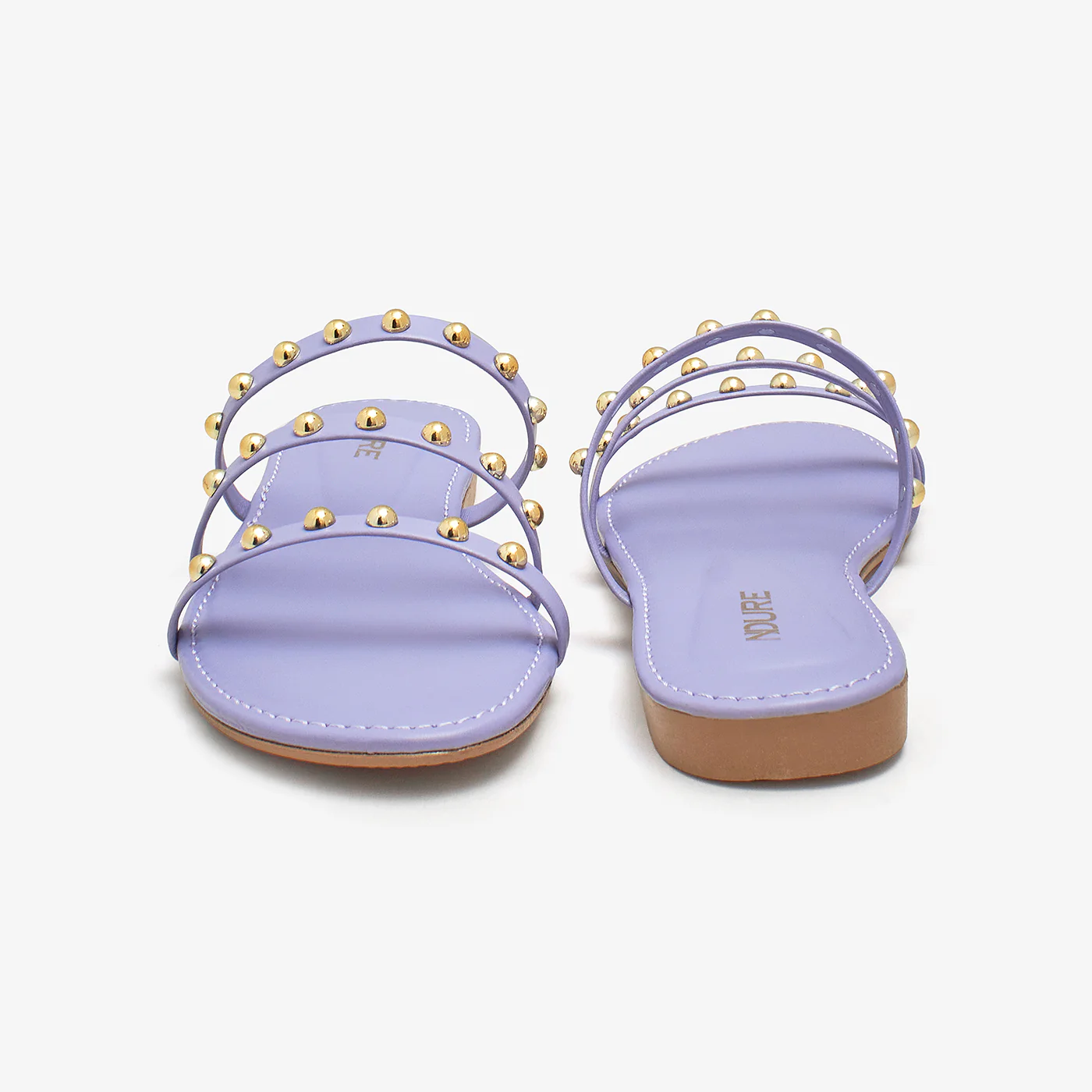 Women's Triple Strap Slides - Image 3