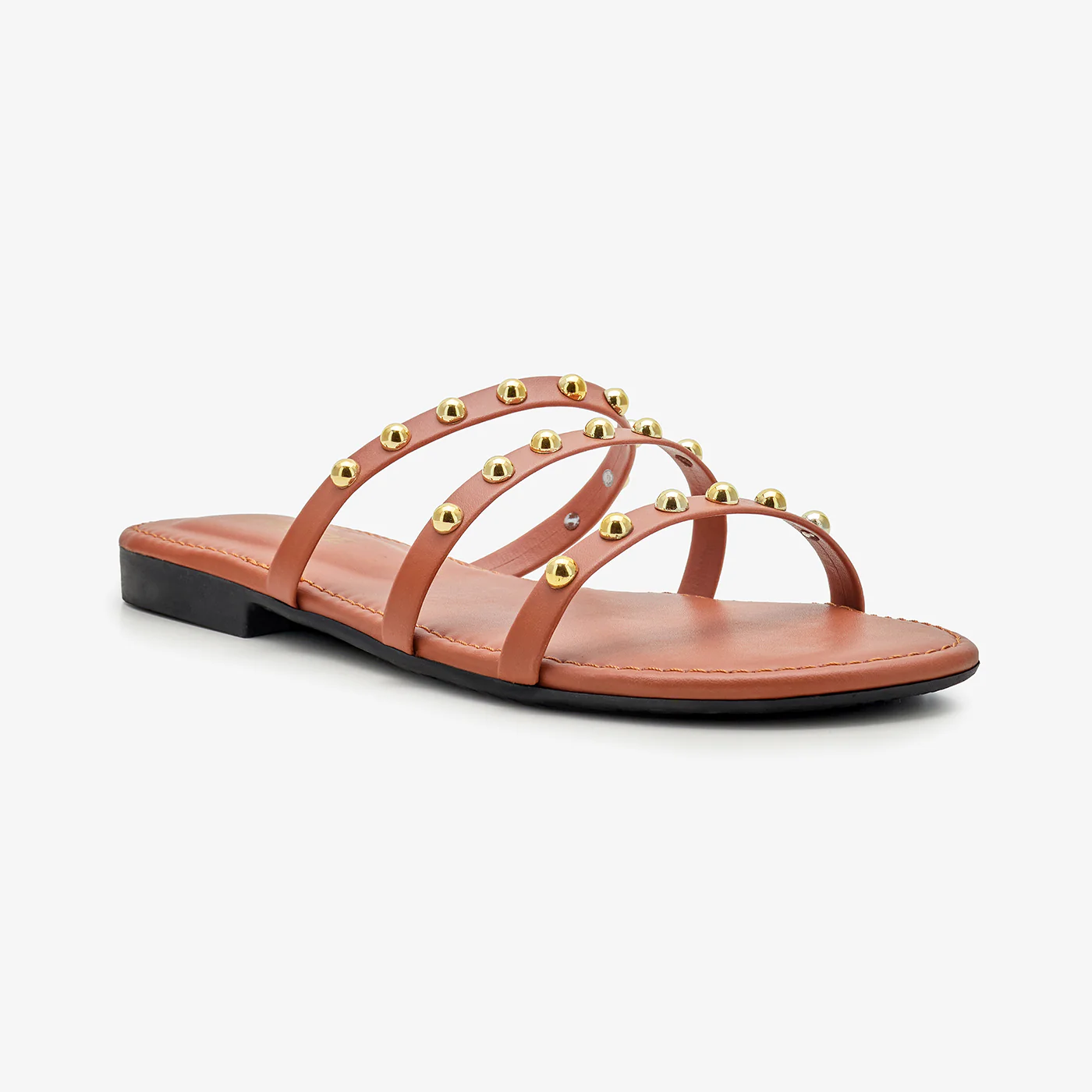 Women's Triple Strap Slides - Image 3