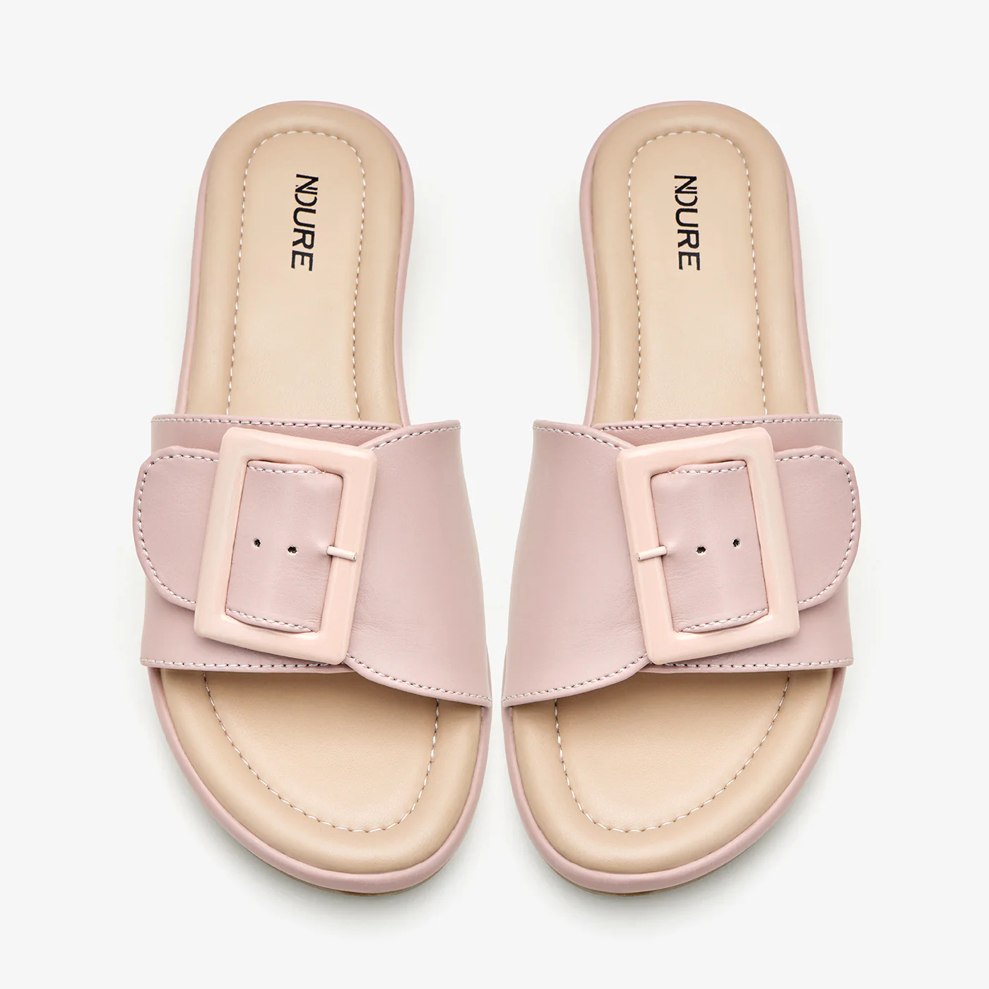 Women's Cross Strap Slides - Image 2