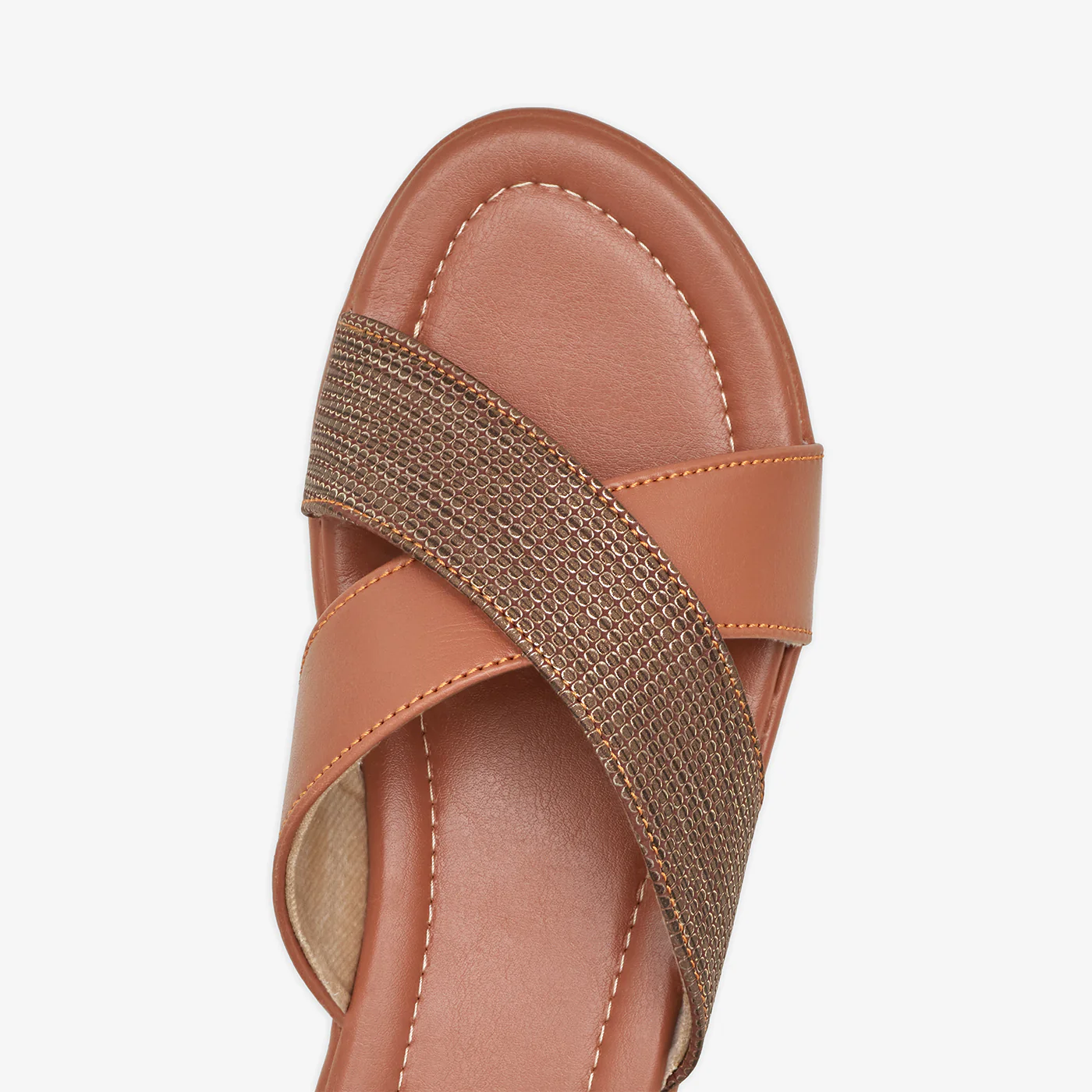 Women's Cross Strap Slides - Image 4